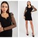 czarne eleganckie mini sukienki w hurcie online